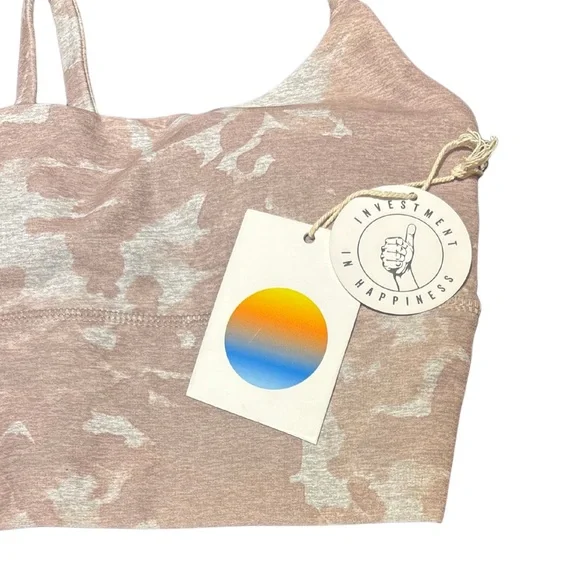 🌸 Vuori Long Line Elevation Bra – Dogwood Washed Flower – XS NWT- | MSRP $64 🌸 - Picture 5 of 6